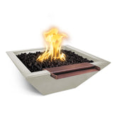 MAYA FIRE & WATER BOWL WIDE SPILL - GFRC CONCRETE